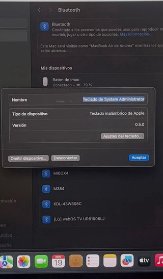 Apple Magic Keyboard Plata