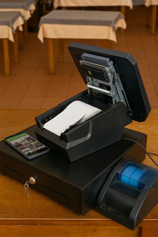 TPV Touch + 2 Stampanti + Cassetto