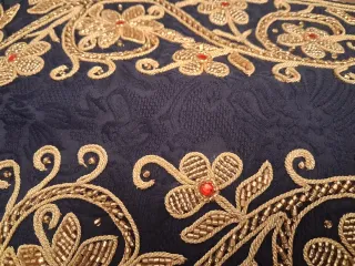 Traje de Luces Torero Azul y Dorado