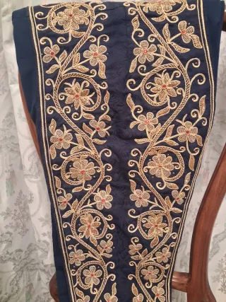 Traje de Luces Torero Azul y Dorado