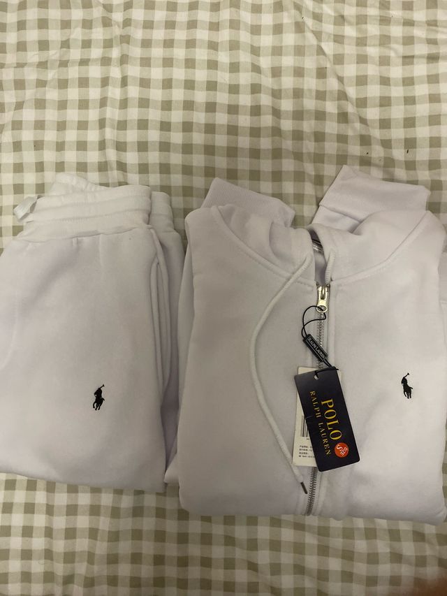Chándal Polo Ralph Lauren Blanco Talla S