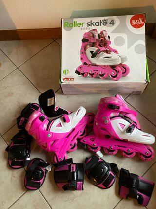 Roller Skate Roces 4 rosa