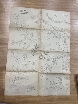 Patrón antiguo Mantelerías N° 3