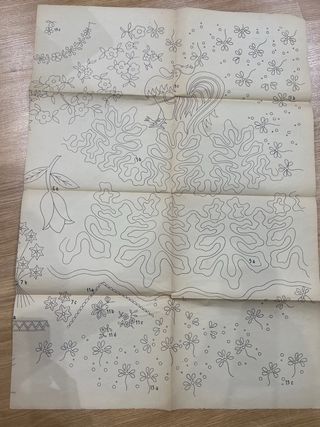 Patrón antiguo Mantelerías N° 3