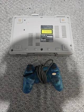 Consola Sony PS1 Gris + Mando Azul