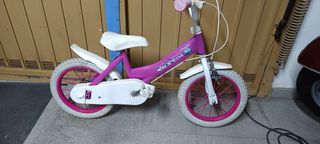Bicicleta infantil rosa