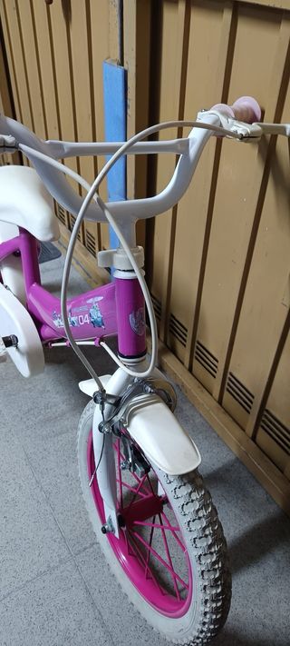 Bicicleta infantil rosa