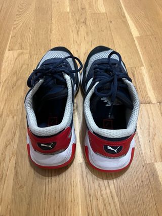 Zapatillas Puma Azul y Gris