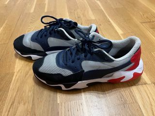 Zapatillas Puma Azul y Gris