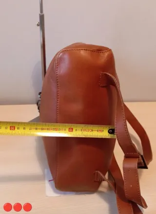 Zign Borsa Zaino Vera Pelle Marrone