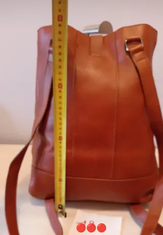 Zign Borsa Zaino Vera Pelle Marrone