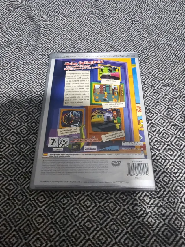 The Simpsons Hit & Run PS2 Platinum