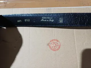 Lote de 3 cinturones de cuero