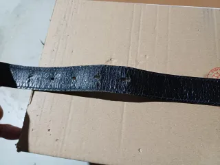 Lote de 3 cinturones de cuero