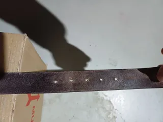 Lote de 3 cinturones de cuero