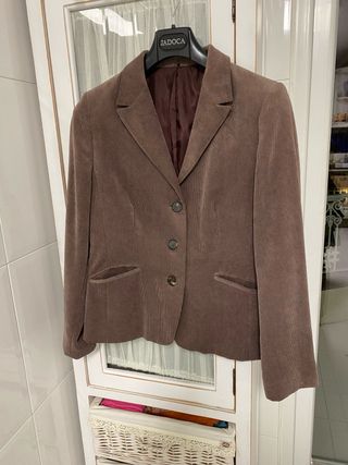 Americana pana fina morado claro