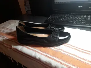 Bailarinas piel negro Talla 41