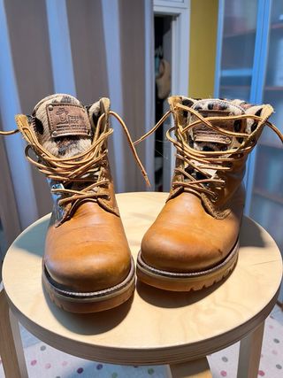 Botas Panama Jack Marrones y Multicolor