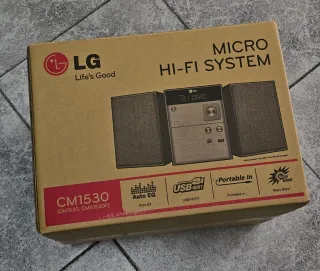 LG XBOOM CM1530 Micro Hi-Fi System