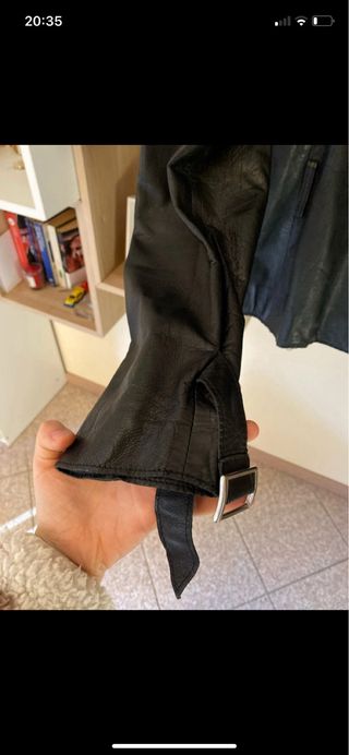 Giacca Pelle Vintage Preview Milano Nera