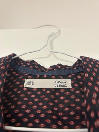 Camisa Sfera Estampada Talla S