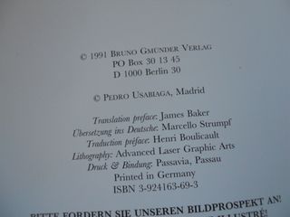 LIBRO BESAME MUCHO,PEDRO USABIAGA,BRUNO GMÜNDER.