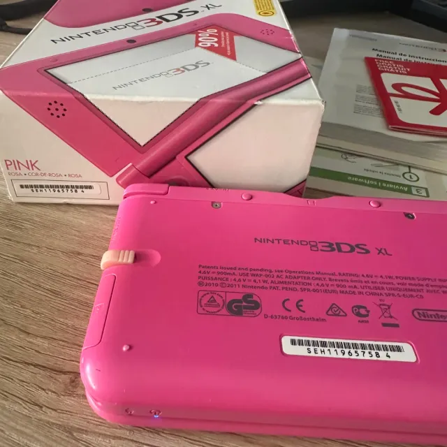 Nintendo 3DS XL Rosa