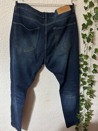 Pantalón Lefties Talla 42 Azul Hombre