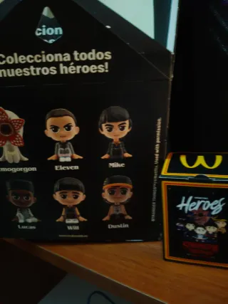 Cambio Figura Stranger Things McDonald's Héroes