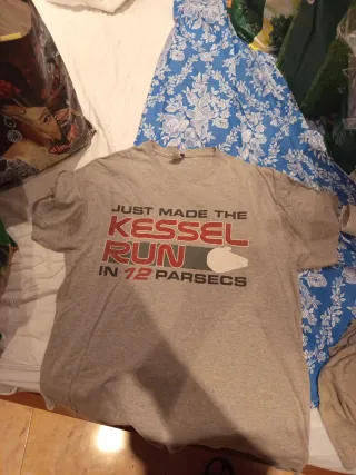 Camiseta Star Wars Kessel Run 12 Parsecs