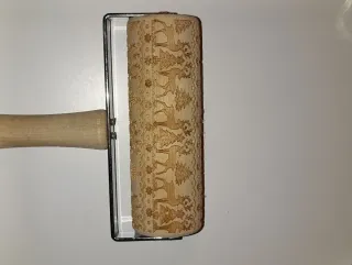 Rullo per pasta decorato Natale