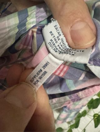 Camisa Polo Ralph Lauren cuadros multicolor