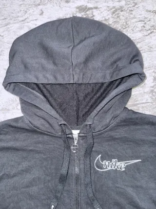 Sudadera ZipUp Classic Retro Vintage NIKE negro XS