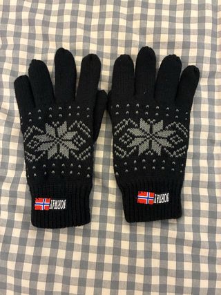 Guantes hombre negros