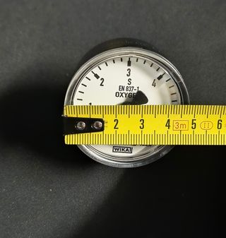 Manometro Wika 0-6 BAR 50mm 1/4 Gas