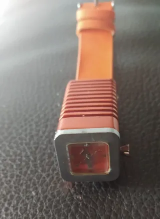 Reloj fantasía naranja