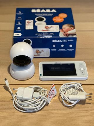 Cámara Vigilabebés Béaba 2 en 1