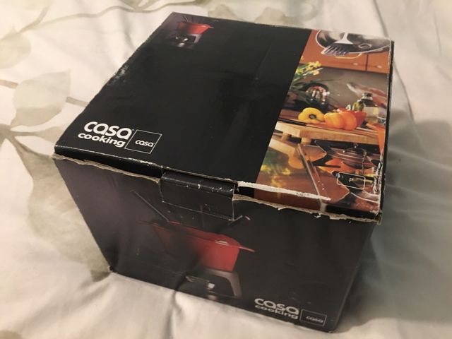 Set de Fondue Casa Cooking Negro/Rojo