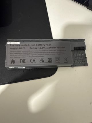 Batería Dell D620 Li-ion 5200mAh