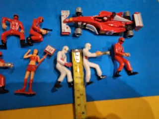 Scalextric Ferrari F1 Carrera Evolution y figuras