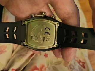 Reloj Sanda Digital/Analógico Hombre Negro/Plata