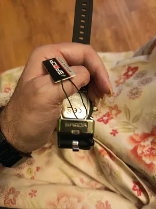 Reloj Sanda Digital/Analógico Hombre Negro/Plata