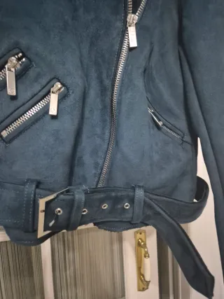 Chaqueta corta ante sintético Morgan Talla S