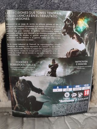 Funda Dishonored PS4/Xbox