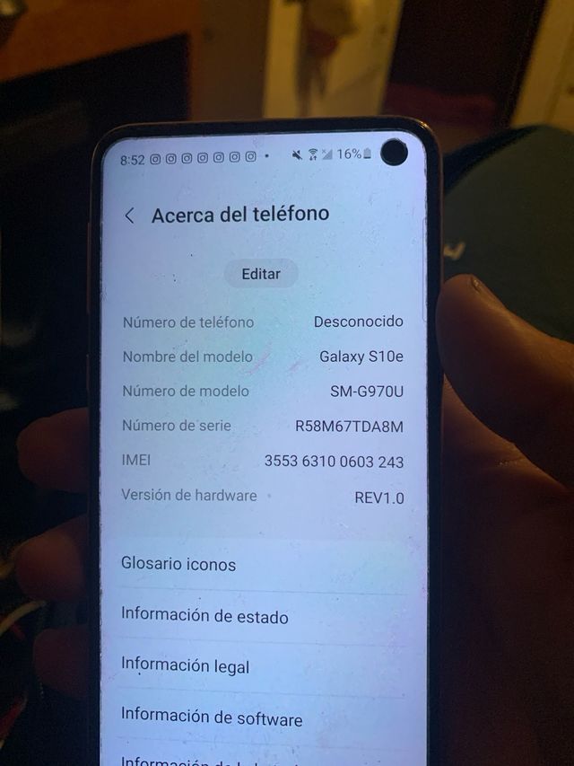 Samsung S10e negociable cambio por ps4