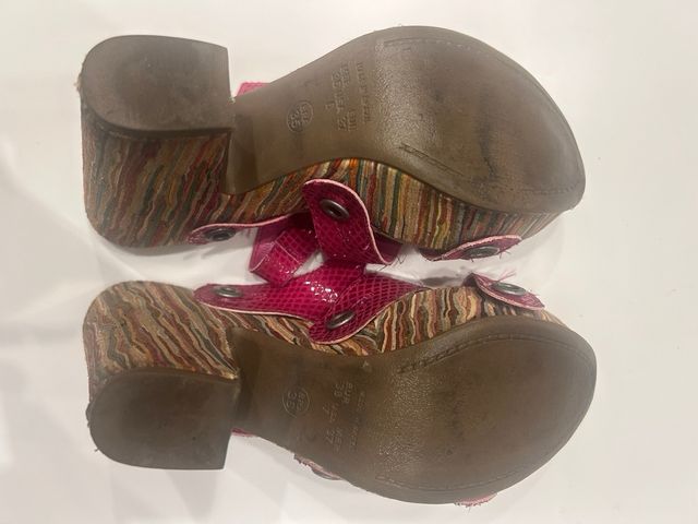 Sandalias plataforma Galibells rosas