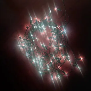 100 Luci Pisellino Vintage Natale