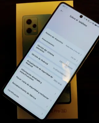 ¡REBAJADO! Xiaomi Redmi Note 12 Pro 5G Blanco