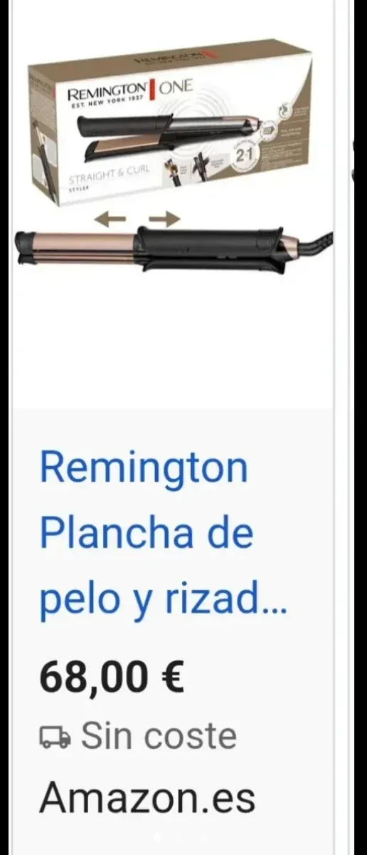 NOVA Plancha e Rizador Remington ONE 2 em 1