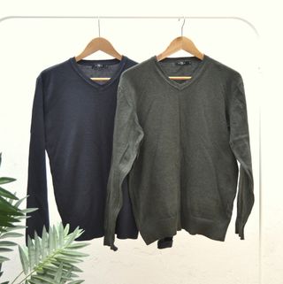 Jersey pico hombre talla S